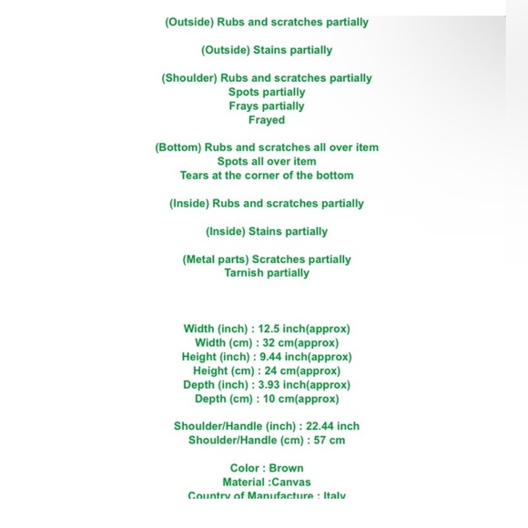 💞Authentic GUC GUCCI TOTE CLASSIC BAG💞 - Picture 10 of 10